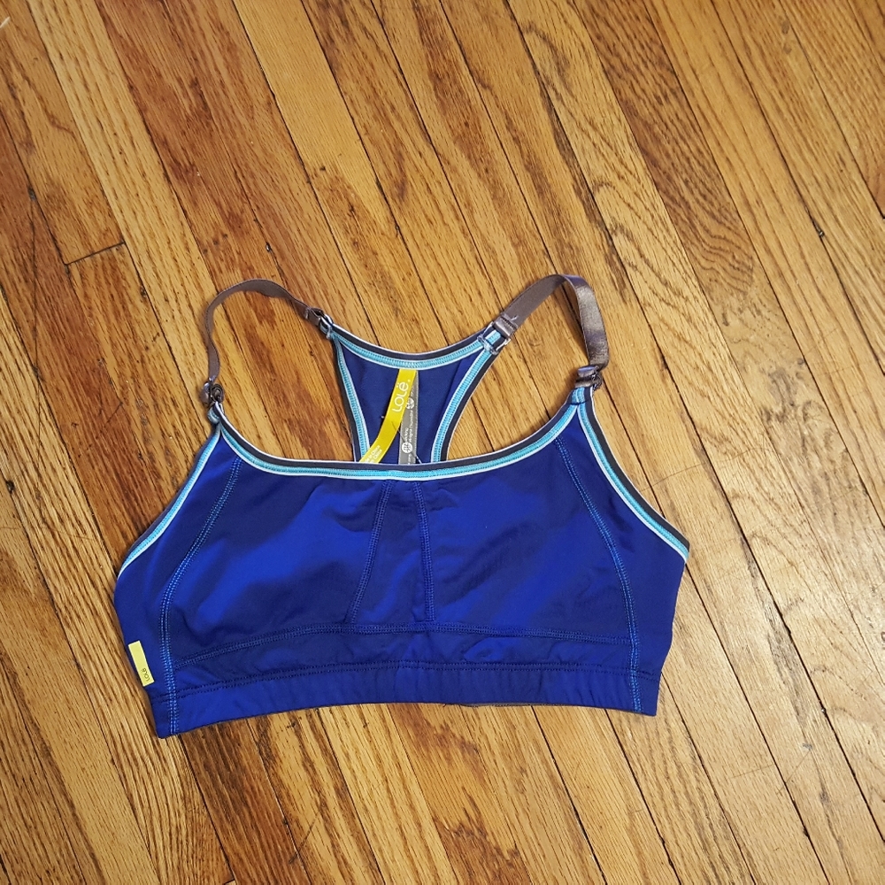 LOLE sports bra blue sz S